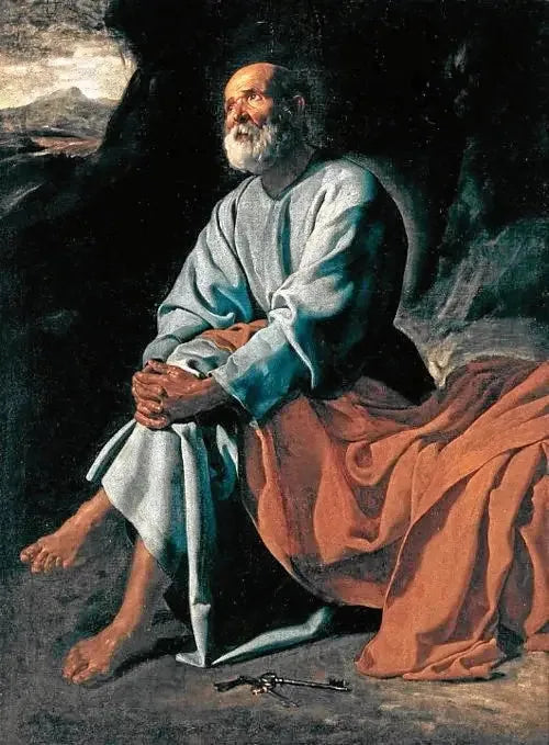 As lágrimas de São Pedro - Diego Velázquez