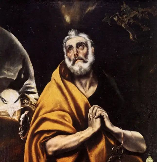 As lágrimas de São Pedro - El Greco