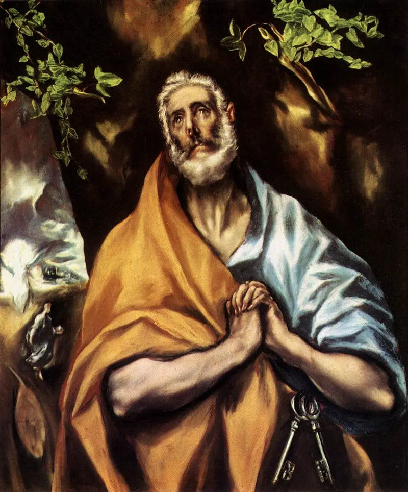 As lágrimas de São Pedro - El Greco