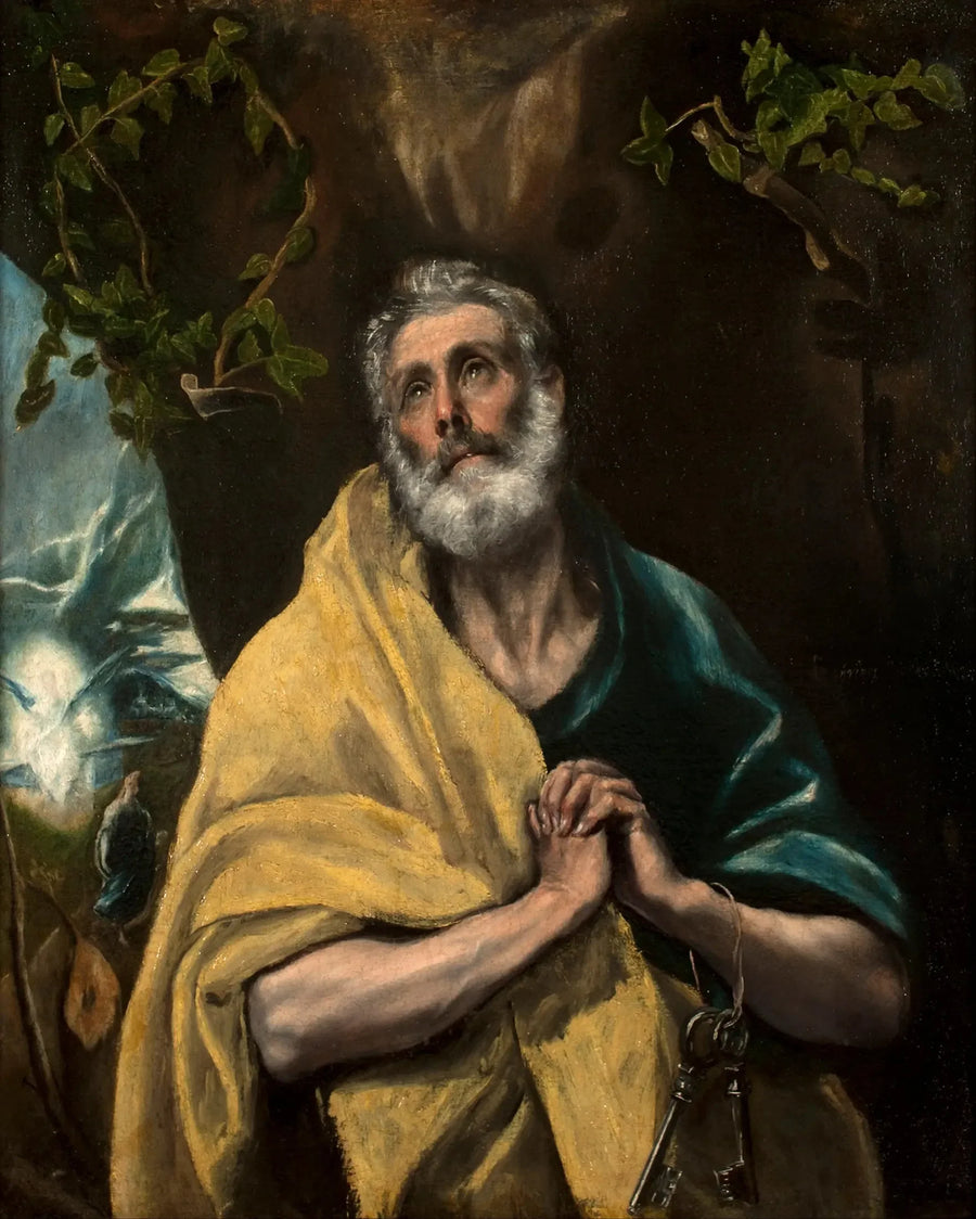 As lágrimas de São Pedro - El Greco