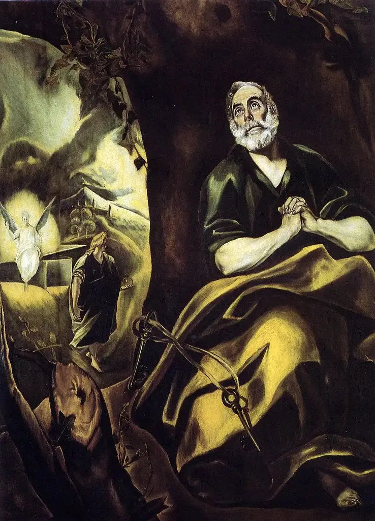 As lágrimas de São Pedro - El Greco