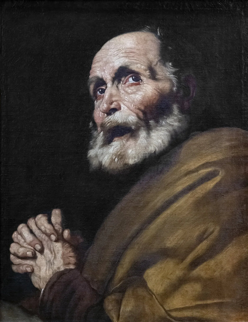 As Lágrimas de São Pedro - Jusepe de Ribera