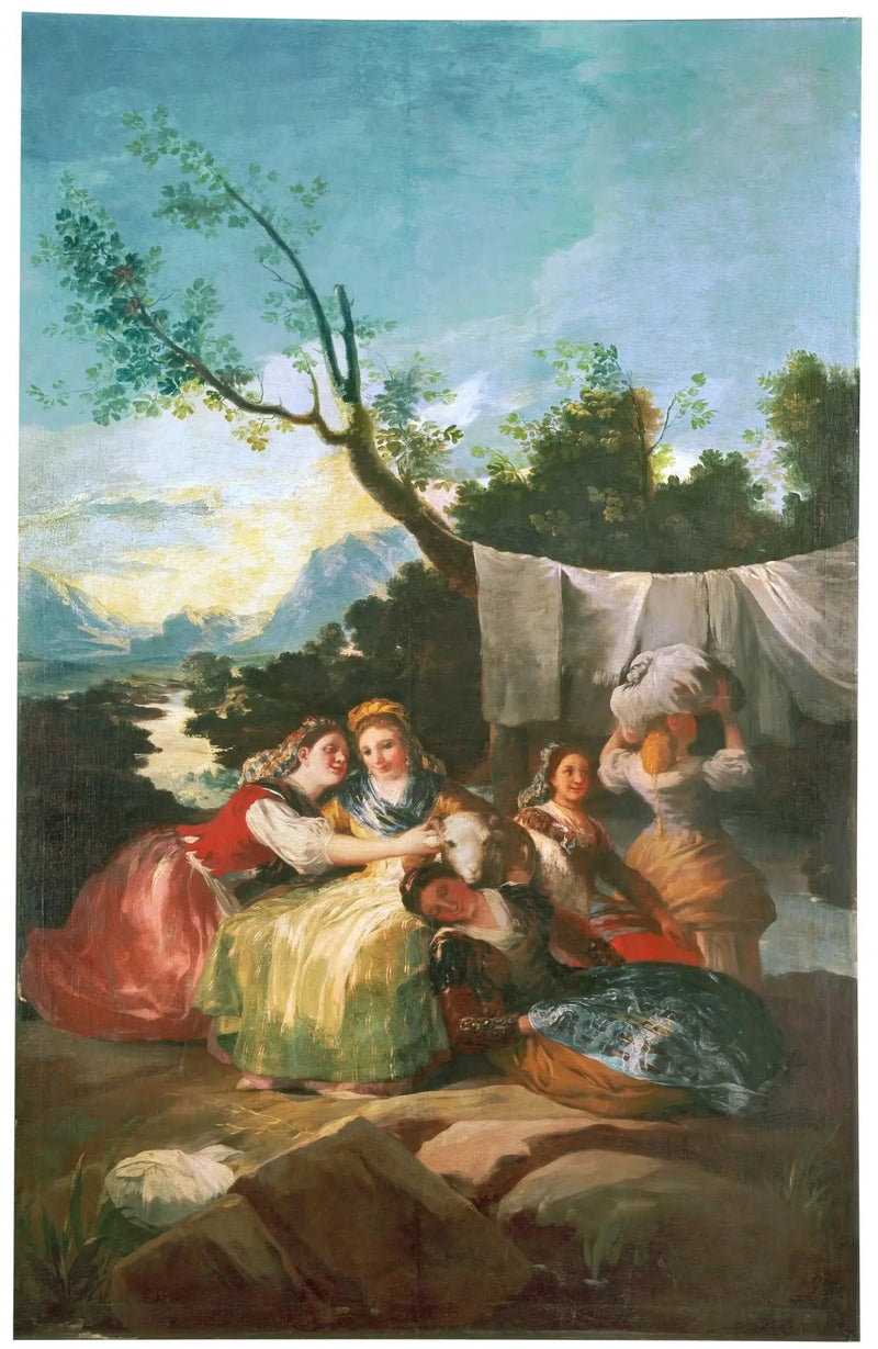 As Lavadeiras - Francisco de Goya
