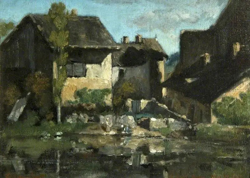 As Lavadeiras - Gustave Courbet