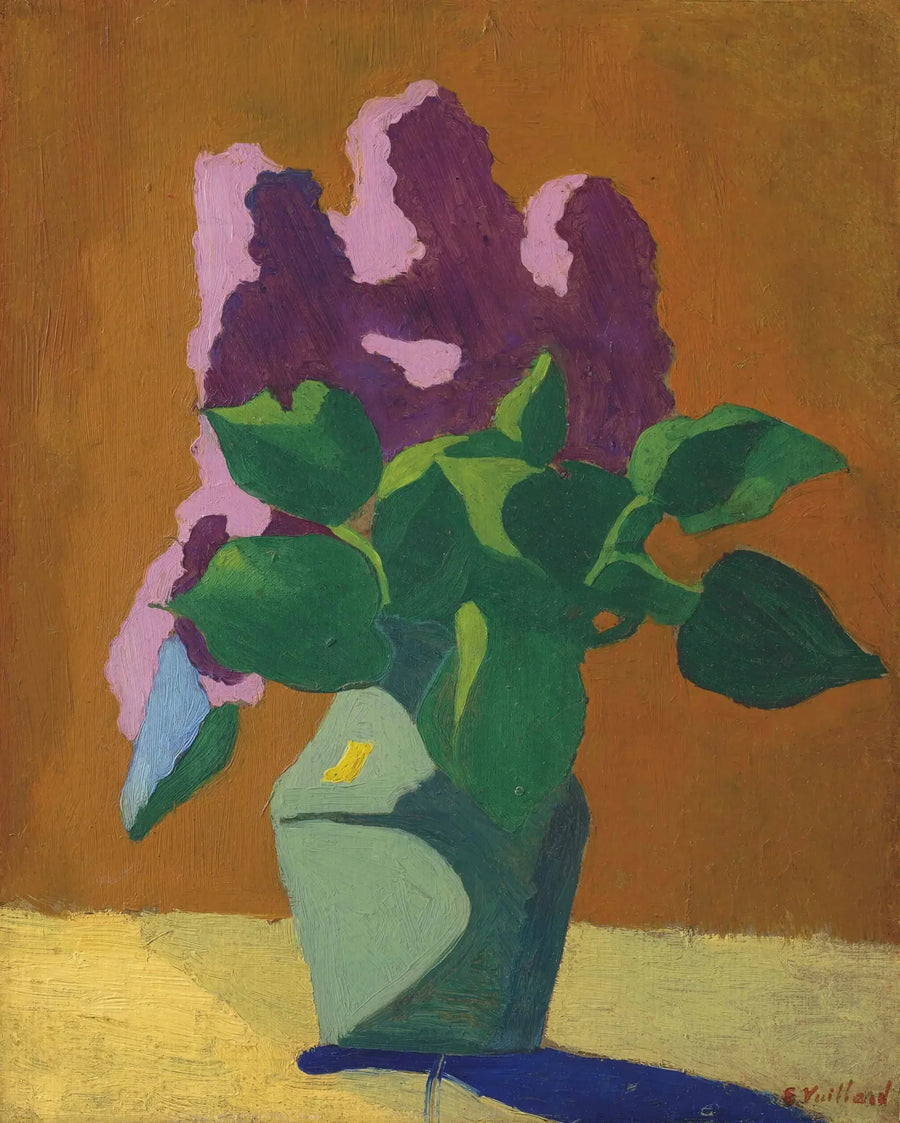 Os lilases - Édouard Vuillard