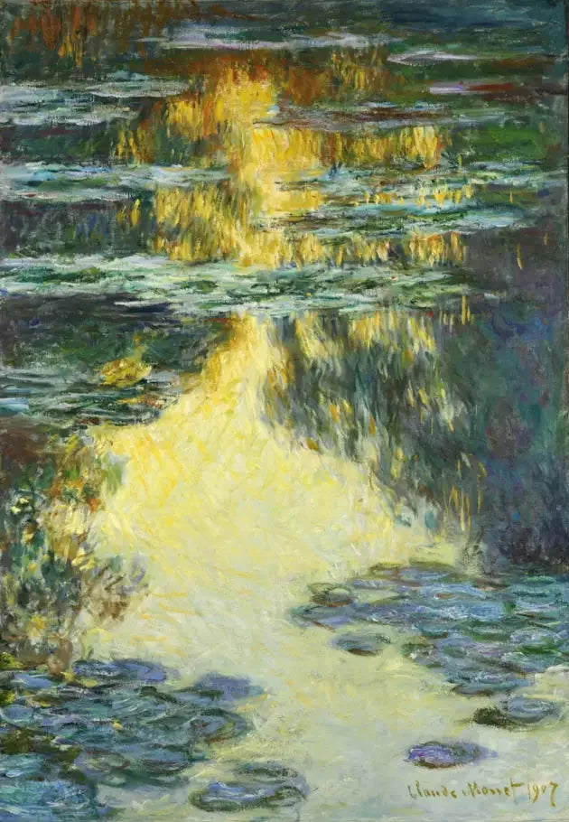 Lírios d'água - Claude Monet