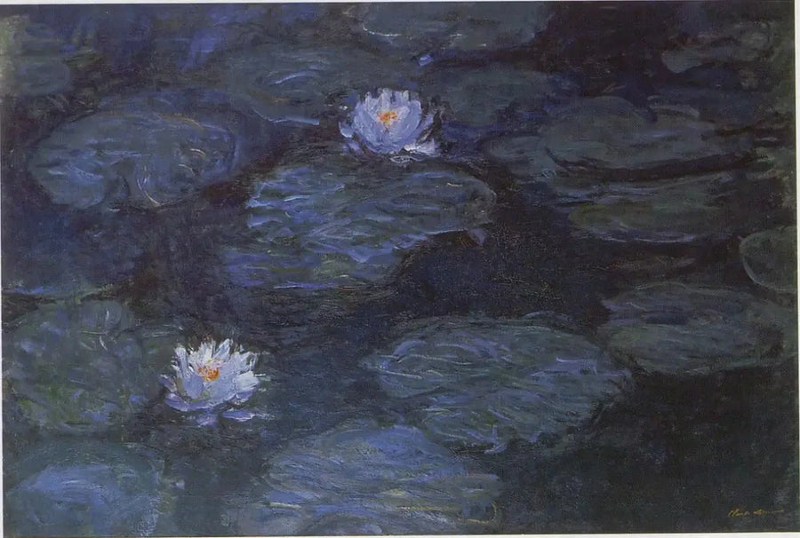 As lírios d'água - Claude Monet