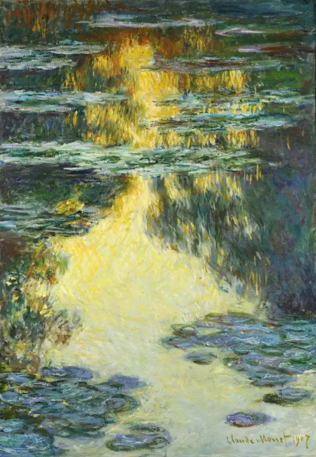 Lírios d'água - Claude Monet