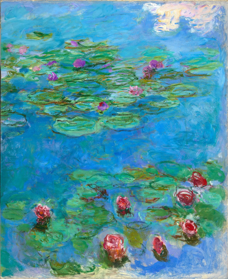 As lírios d'água - Claude Monet