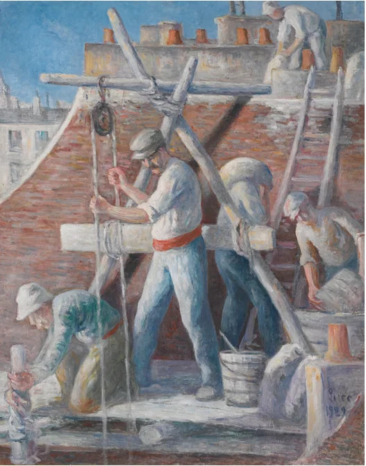 Os Pedreiros - Maximilien Luce