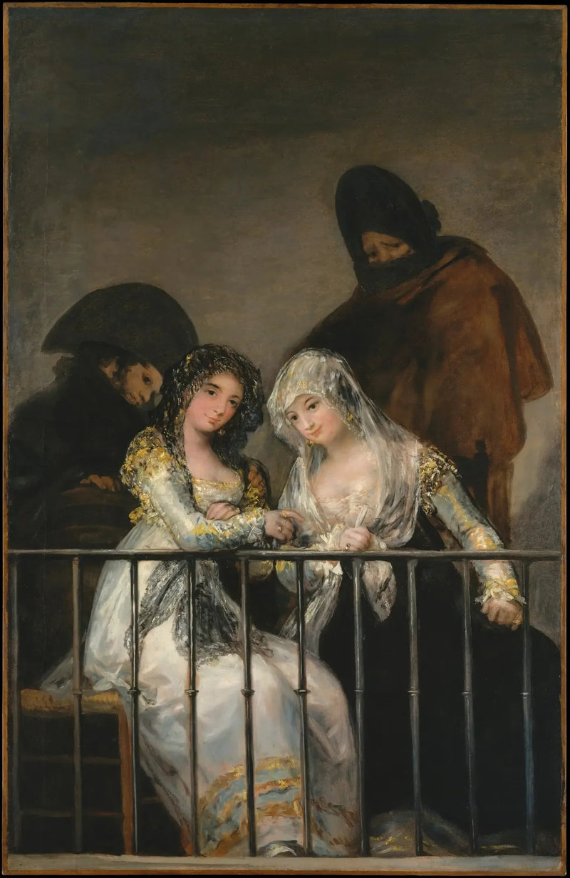As Majas na Sacada - Francisco de Goya