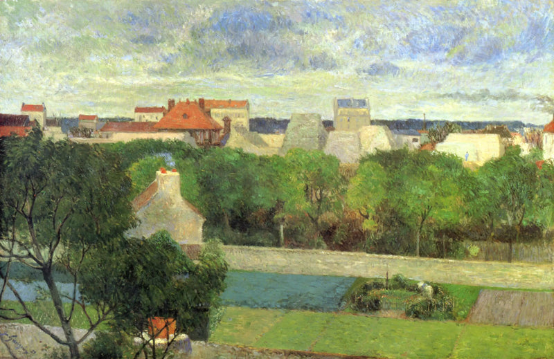 Os Horticultores de Vaugirard - Paul Gauguin