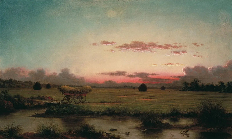 Os Pântanos de Rhode Island - Martin Johnson Heade