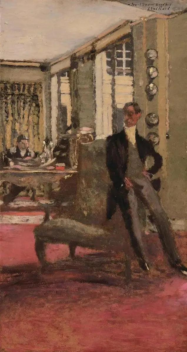 Os comerciantes de arte - Édouard Vuillard