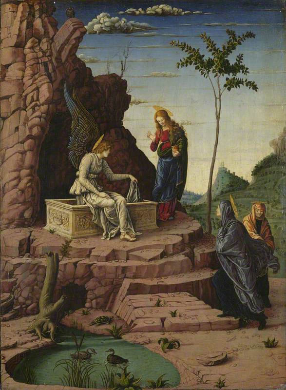As Noivas no Túmulo - Andrea Mantegna