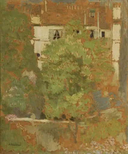 Os castanheiros, rua Truffaut - Édouard Vuillard
