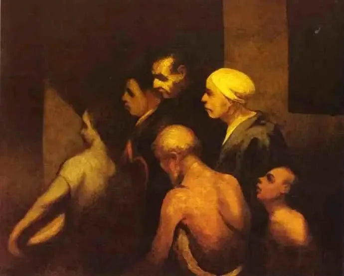 Os mendigos - Honoré Daumier