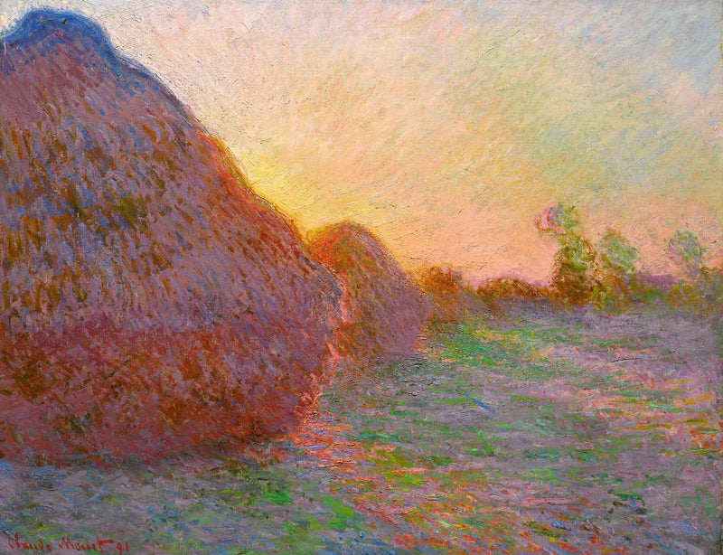As moendas - Claude Monet
