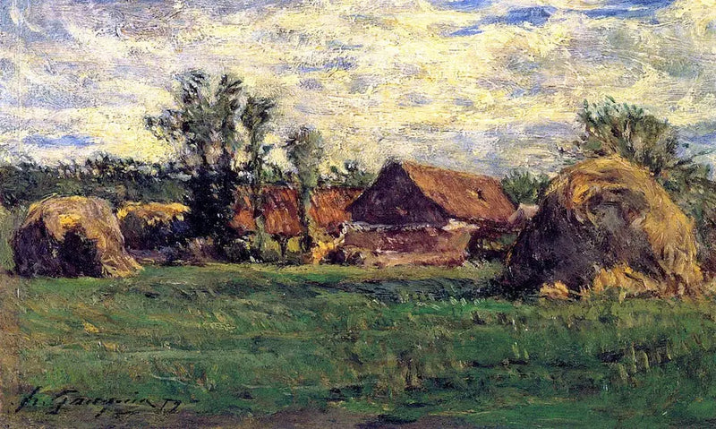 As Moendas, ou Arredores de Pontoise - Paul Gauguin