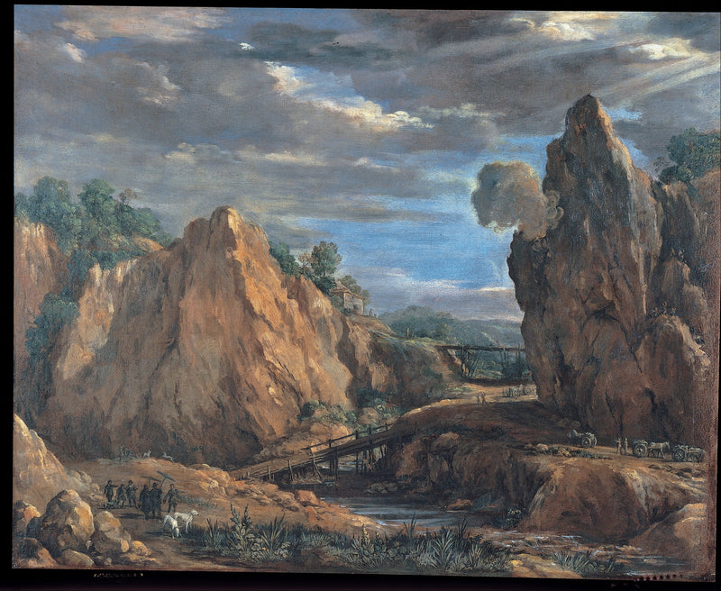 As minas de fósforo de Tolfa - Pietro da Cortona