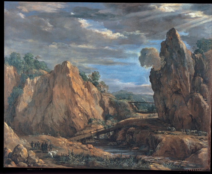 As minas de fósforo de Tolfa - Pietro da Cortona