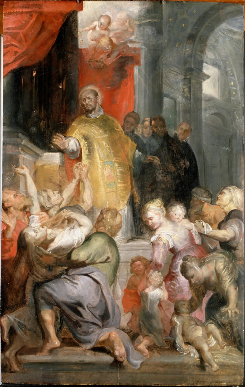Os milagres de Santo Inácio de Loyola - Peter Paul Rubens