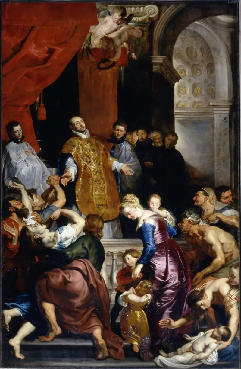 Os milagres de Santo Inácio - Peter Paul Rubens