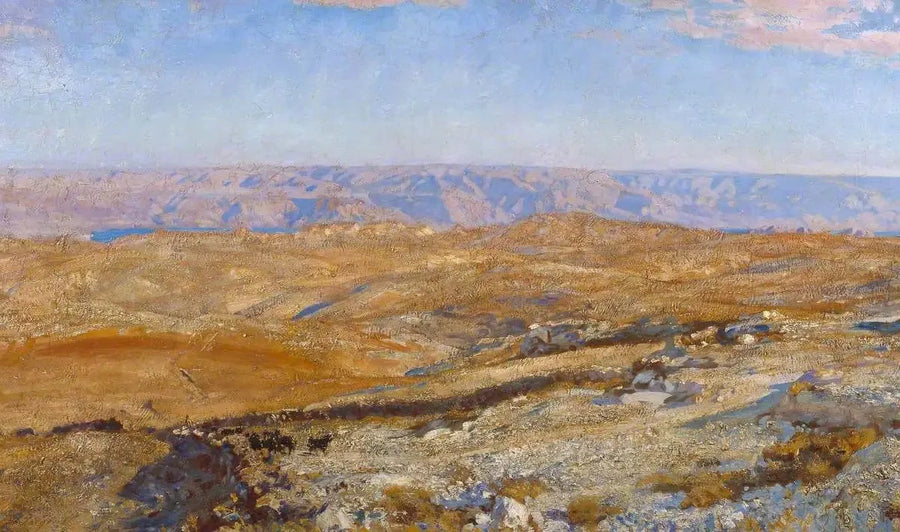 As montanhas de Moab - John Singer Sargent