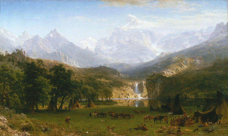 As Montanhas Rochosas - Albert Bierstadt