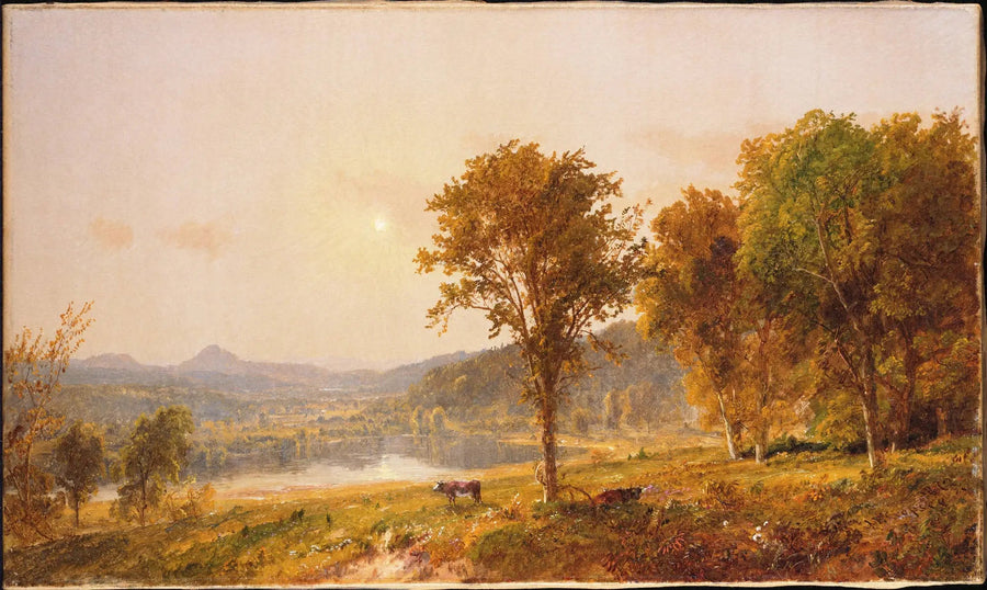 As montanhas Brimstone e Sugar Loaf a partir de Warwick - Jasper Francis Cropsey
