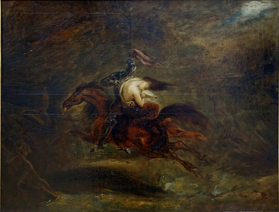 Os Mortos Vão Rápido (de acordo com uma balada de Bürger) - Ary Scheffer