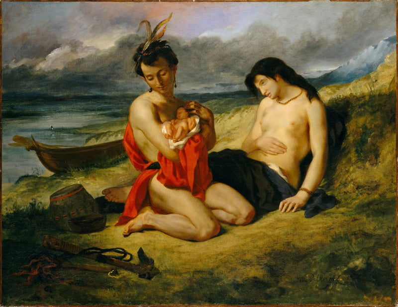 Os Natchez - Eugène Delacroix