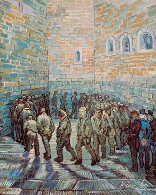 Les négociations des prisonières - Van Gogh - Reproductions de tableaux et peintures haut de gamme