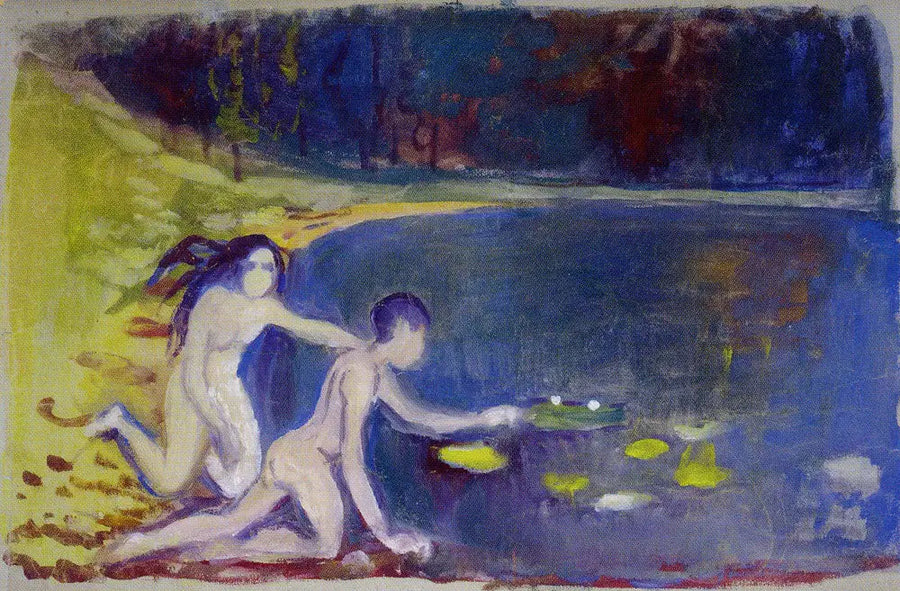 Os Lírios d'Água - Edvard Munch