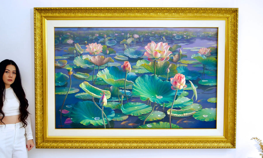 Os Nenúfares II | 160 x 100 cm