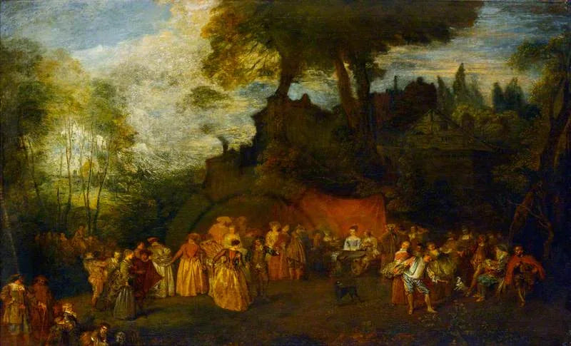 As núpcias - Antoine Watteau