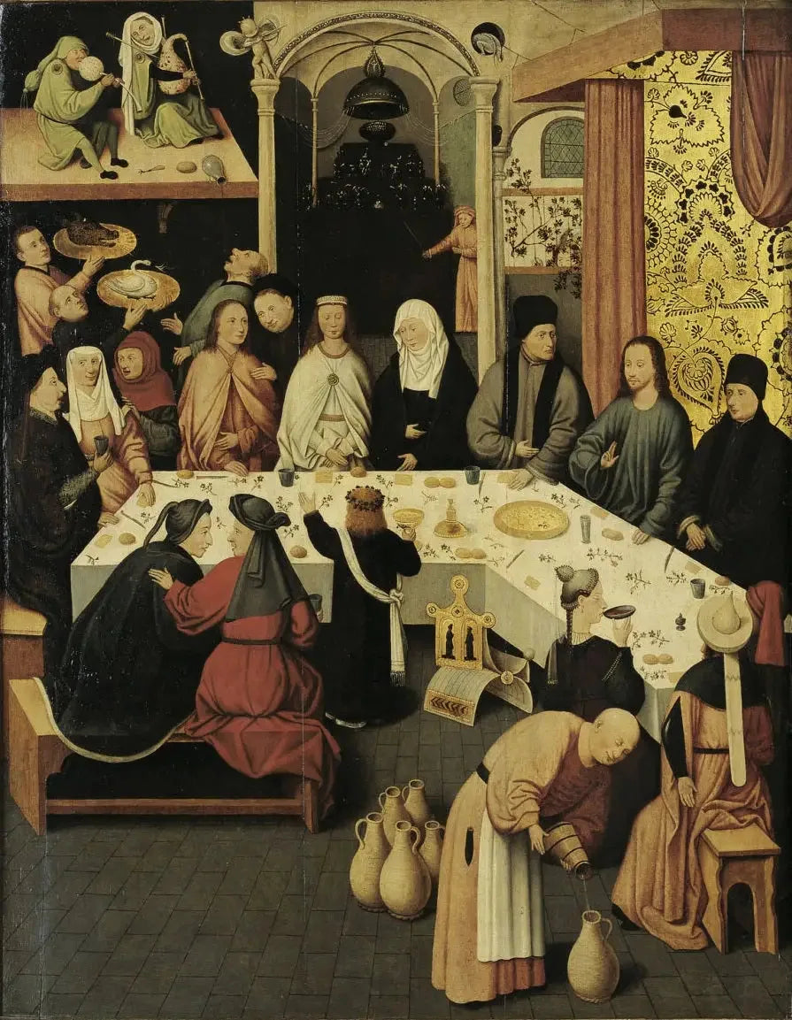 As Bodas de Caná - Hieronymus Bosch