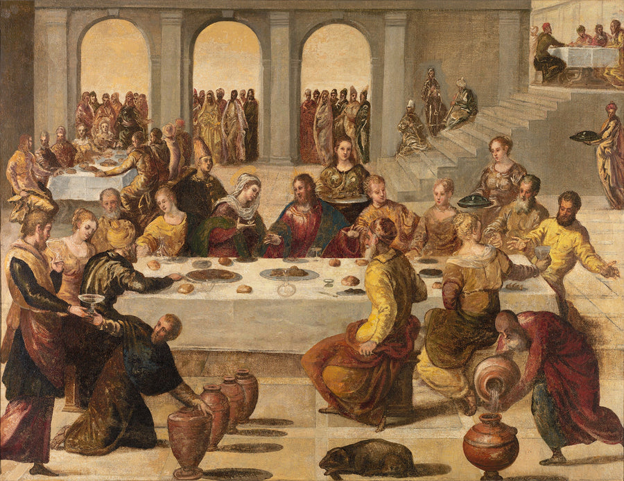 As Bodas de Caná - Jacopo Tintoretto