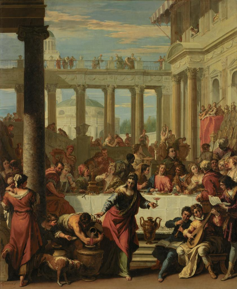 As Bodas de Caná - Sebastiano Ricci