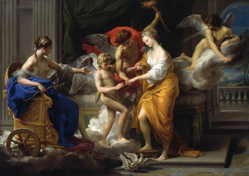 As Bodas de Psique e Eros - Pompeo Batoni