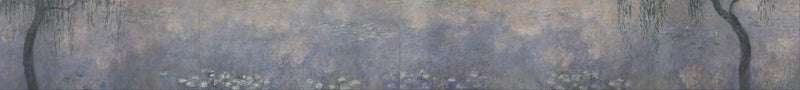 As Ninféias: Os Dois Salgueiros - Claude Monet