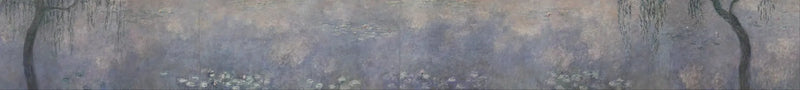 As Ninféias: Os Dois Salgueiros - Claude Monet