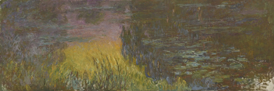 As Ninféias: Sol poente - Claude Monet