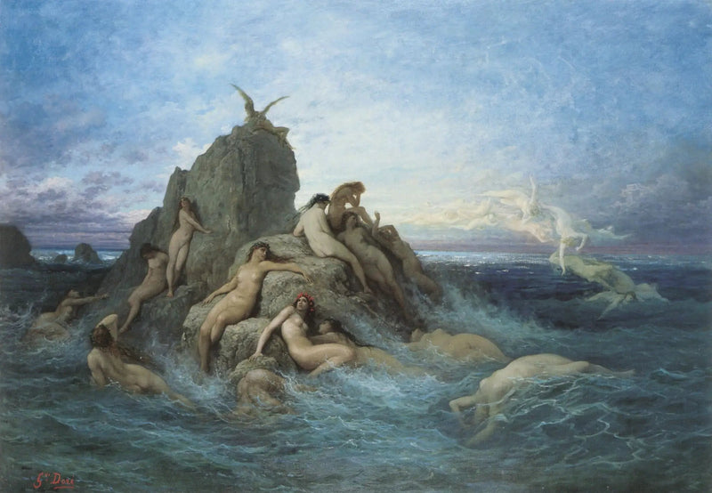 As Oceanides - Gustave Doré