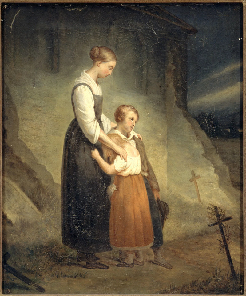 Os órfãos - Ary Scheffer