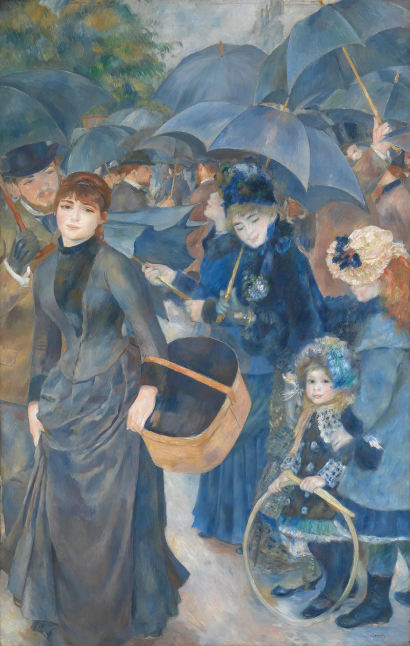 Os Guarda-chuvas - Pierre-Auguste Renoir