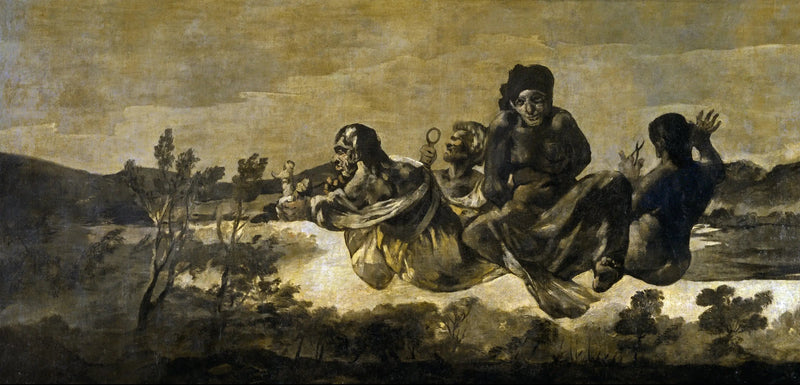 As Parcas - Francisco de Goya