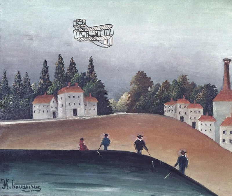Os Pescadores na Linha - Henri Rousseau