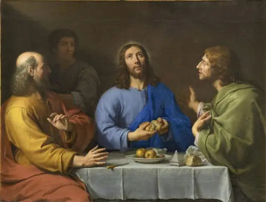 Os peregrinos de Emaús - Philippe de Champaigne