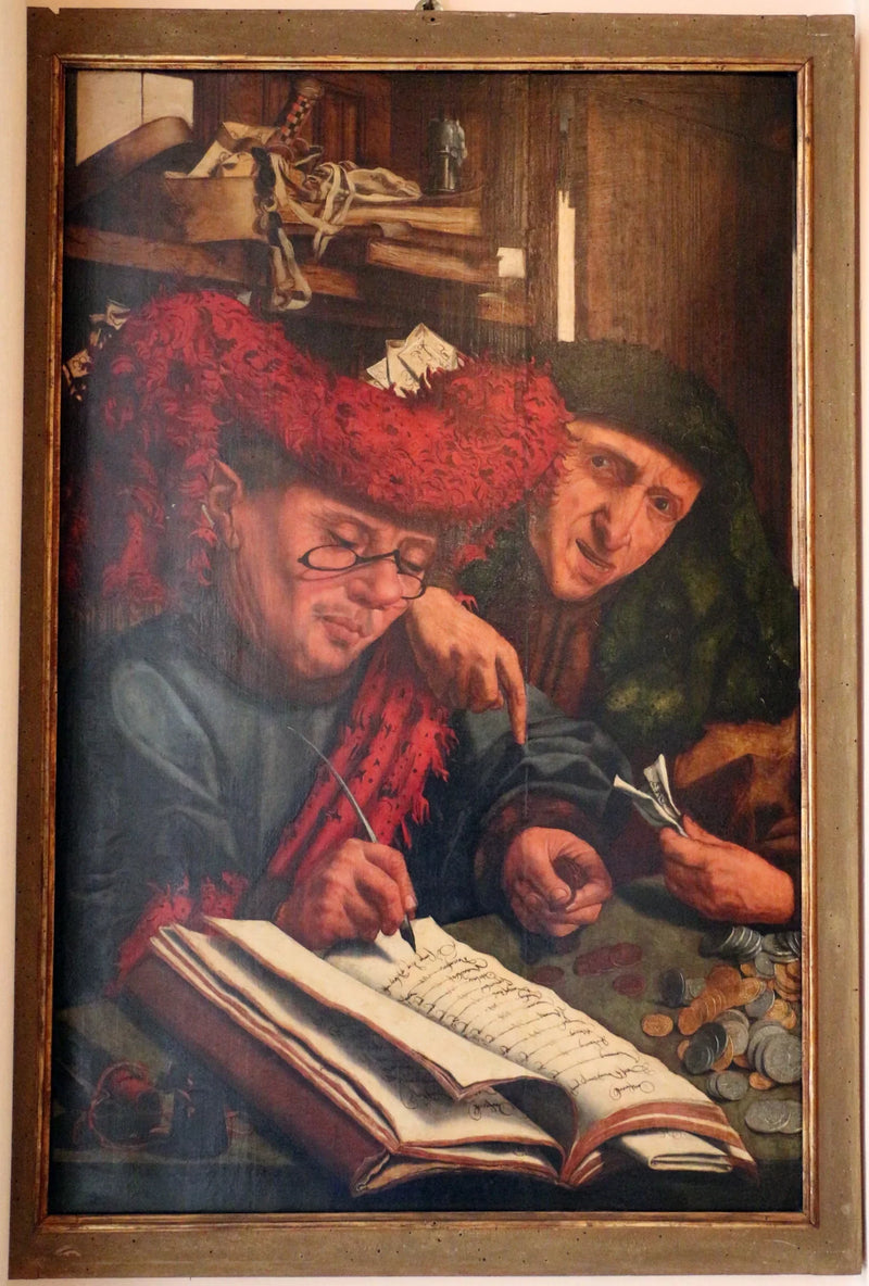 Os arrecadadores de impostos - Marinus van Reymerswale